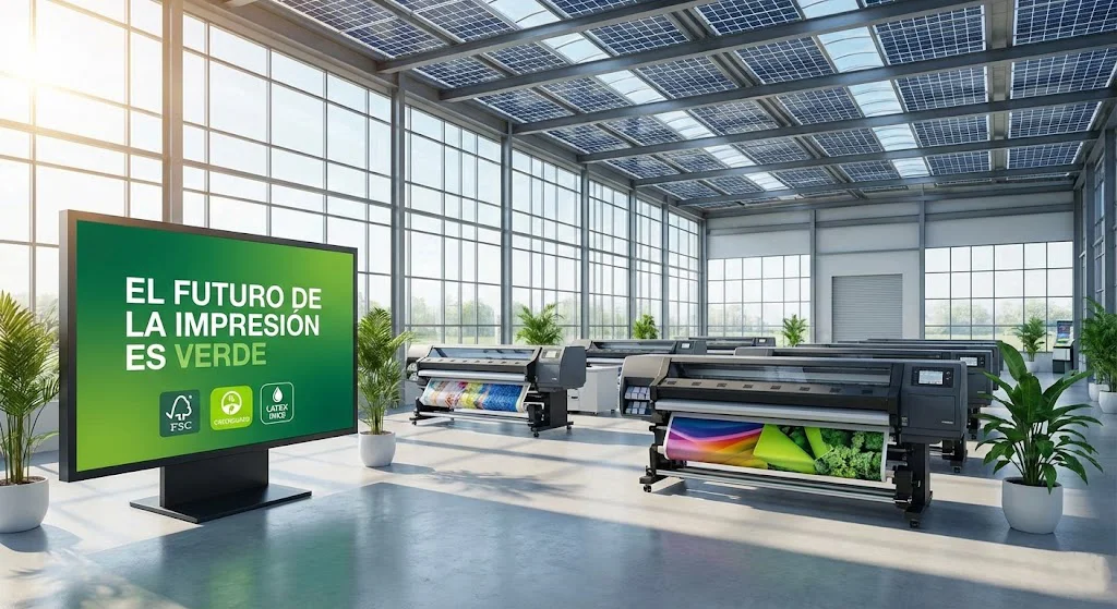 El Futuro de la Impresión es Verde: Certificaciones y Materiales que Debes Conocer