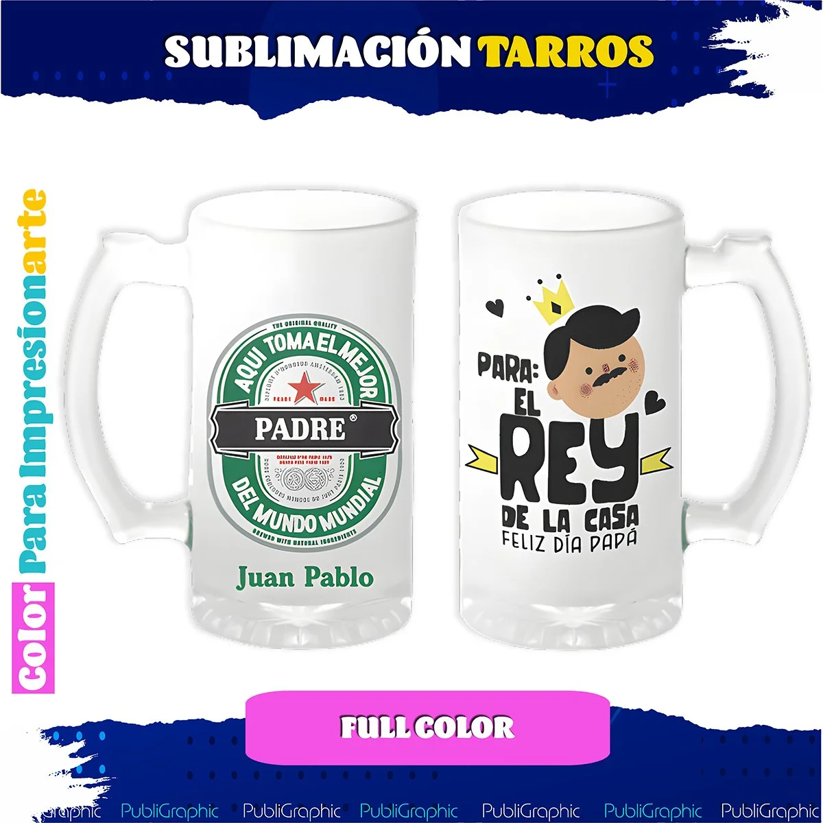 Tarros Sublimados